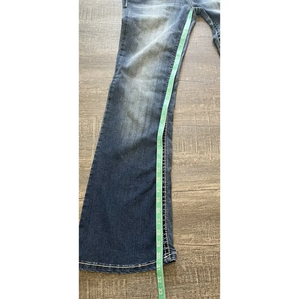 Wallflower Bootcut Jeans Juniors Denim Flirty Curvy High Rise Flare Western Y2K